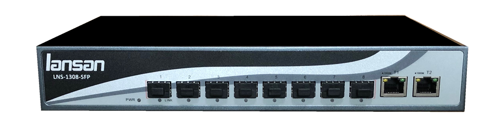 8 Port SFP Omurga Switch