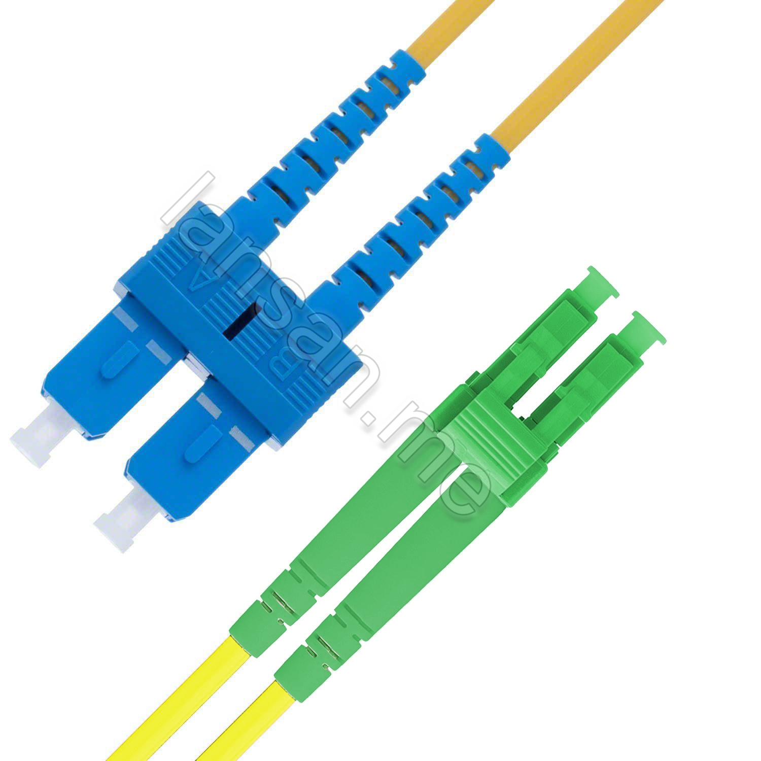 F/O Patchcord, OS2, LC-SC , 3 meter, APC-PC , LSZH