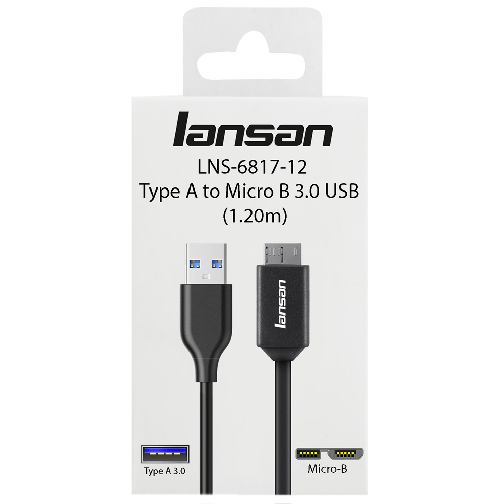 Type A to Micro B 3.0 USB 1.20M