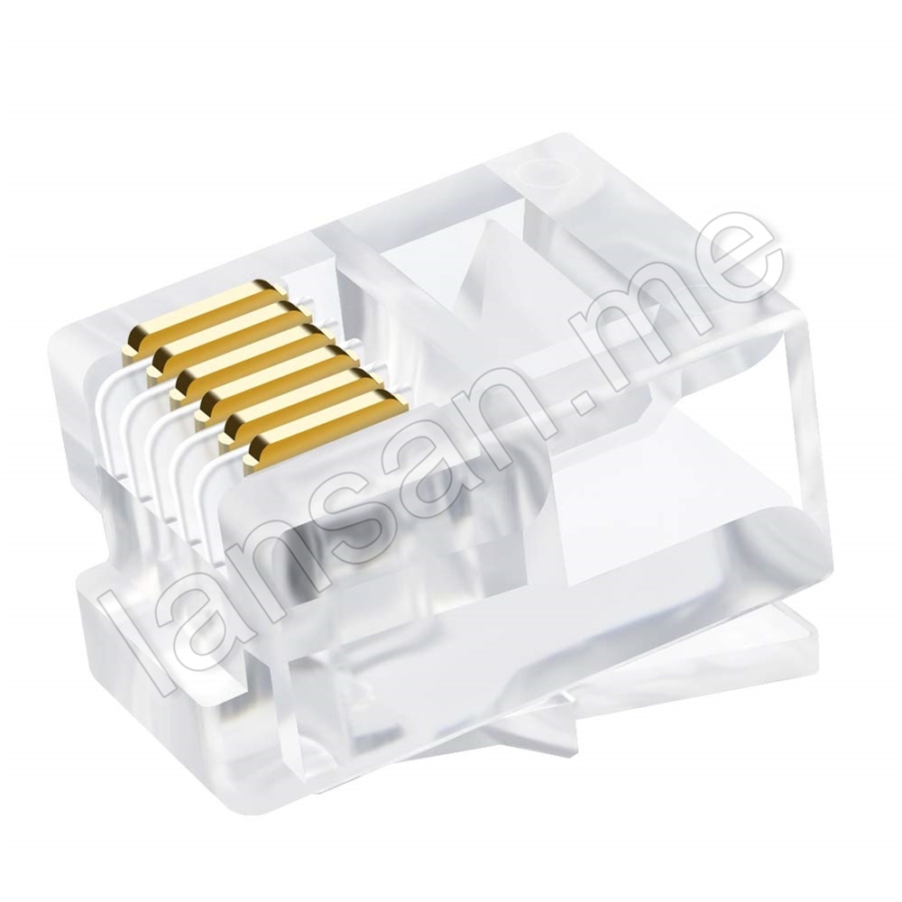 Rj12 6P6C Jack (100 pcs)