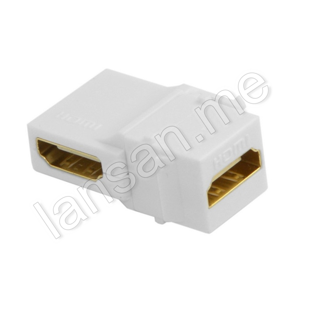 90 Derece HDMI Keystone Module