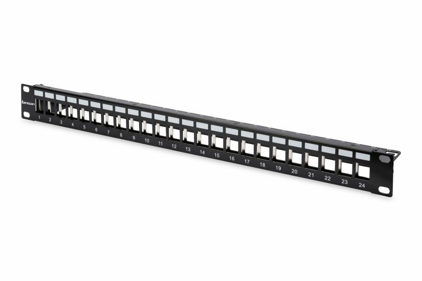 24 Port UTP Modular Patch Panel