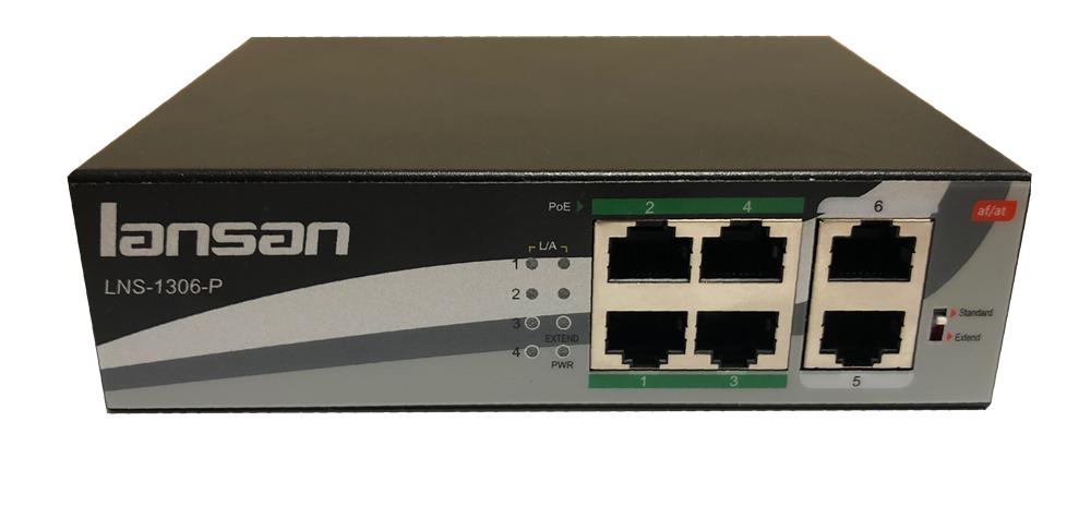 6 Port 10/100 Mbps PoE Switch