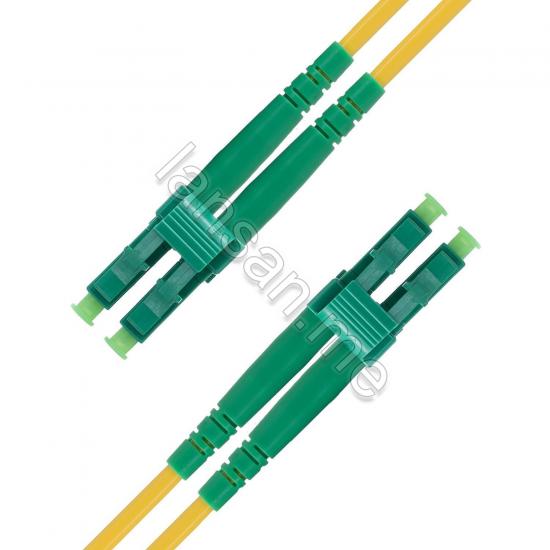 F/O Patchcord , OS2 , LC-LC , 10 meter, APC-APC, LSZH