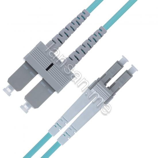 F/O Patchcord, OM3, LC-SC , 1 meter, LSZH