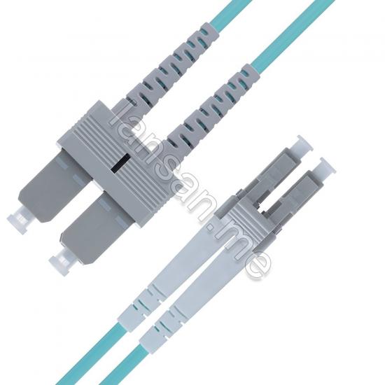 F/O Patchcord, OM3, LC-SC , 1 meter, LSZH