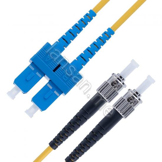 F/O Patchcord, OS2, ST-SC , 1 meter, LSZH