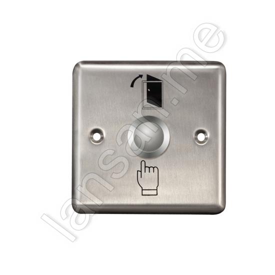 Metal Exit Button, 86x86 Type