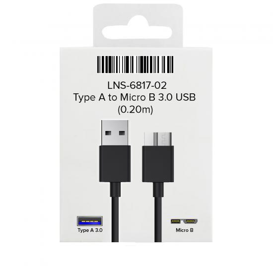 Type A to Micro B 3.0 USB 0.20M