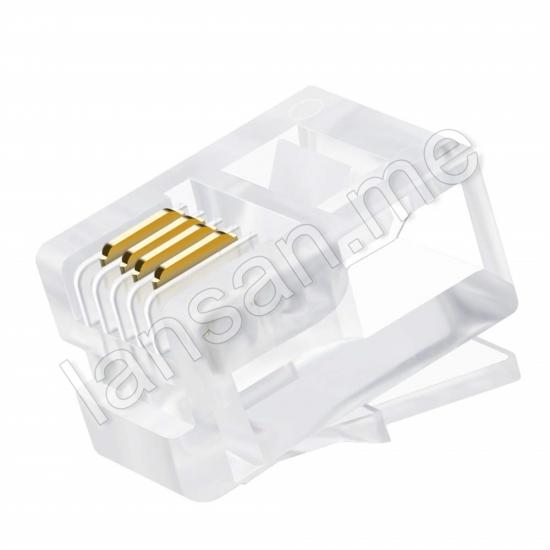 Rj11 6P4C Jack (100 pcs)