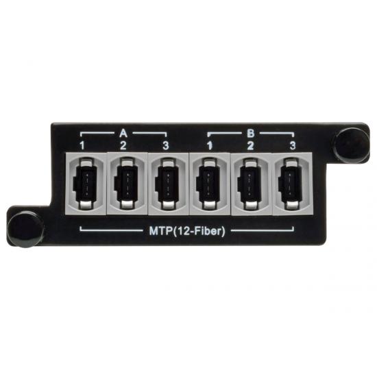 100Gb/120Gb to 40Gb Breakout Cassette - (x2) 24-Fiber MTP/MPO ( Male with Pins ) to (x6) 12-Fiber OM4 MTP/MPO ( Male with Pins )